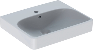 Picture of Geberit Smyle Square Handwaschbecken mit Hahnloch, Überlauf KeraTect, weiss, 50x41cm, Art.Nr. : 500.256.01.8