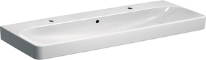 Picture of Geberit Smyle Square Waschtisch mit Hahnloch und Überlauf KeraTect, weiss, 120x48cm, Art.Nr. : 500.253.01.8