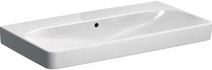 Picture of Geberit Smyle Square Waschtisch ohne Hahnloch mit Überlauf weiss, 90x48cm, Art.Nr. : 500.250.01.1