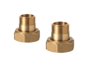 Picture of Siemens Messingverschraubung G 1" / G  3/4", 5 °C - 90 °C, 2er-Set, Art.Nr.: ALN15.202B