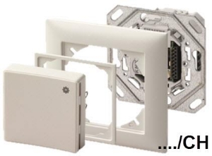 Picture of Siemens Raumfühler UP <CO2/>/ %rF/ °C/ LED/ CH KNX, Art.Nr.: AQR2576K35Q/CH