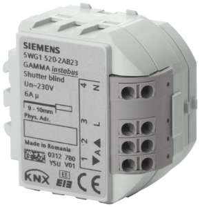 Picture of Siemens Jalousieaktor RS, 1 x AC 230 V, 6 A, Art.Nr.: 5WG1520-2AB23
