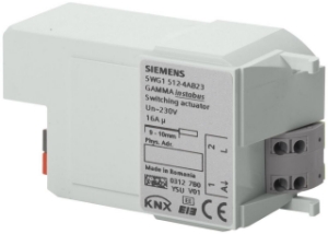 Picture of Siemens Schaltaktor 1 x AC 230 V, 16 AX, C-Last, Art.Nr.: 5WG1512-4AB23