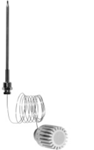 Picture of Honeywell Resideo - Thermostat mit Einschraubfühler R1/2, Sollwertbereich 10 - 50 °C, Art.Nr. : T100RS-DA