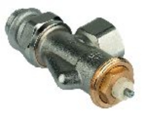 Picture of Honeywell Resideo - Thermostatventilkörper SX, Messing vernickelt, Axial, 1/2", Weichdichtung, Art.Nr. : V2030ASX15
