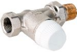 Picture of Honeywell Resideo - Thermostatventilkörper H, Messing vernickelt, Durchgang, 3/4", Art.Nr. : V2050DH020A