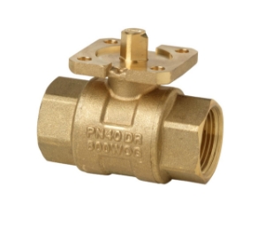 Picture of Siemens Absperrkugelhahn, 2-Weg, PN40, DN40, kvs 68, Art.Nr.: VAI60.40-68