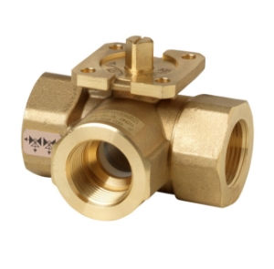 Picture of Siemens Umschaltkugelhahn, 3-Weg, PN40, DN25, kvs 9, Art.Nr.: VBI60.25-9L