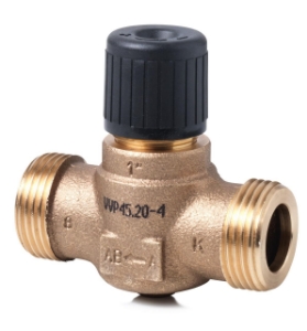 Picture of Siemens Durchgangsventil, Aussengewinde, PN16, DN20, kvs 4, Art.Nr.: VVP45.20-4