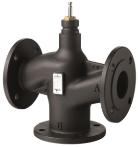 Picture of Siemens Dreiwegventil, Flansch, PN25, DN15, kvs 4, Art.Nr.: VXF53.15-4