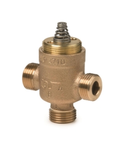 Picture of Siemens Dreiwegventil, Aussengewinde, PN16, DN10, kvs 1, Art.Nr.: VXP47.10-1