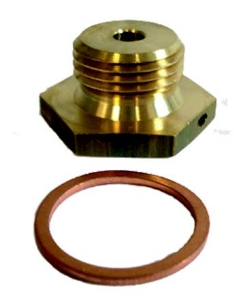Picture of Siemens Adapter M10x1 mm x G 1/2 B" für Sensor DS M10x1 mm / d=5.2 x 45 mm, Art.Nr.: WZT-A12