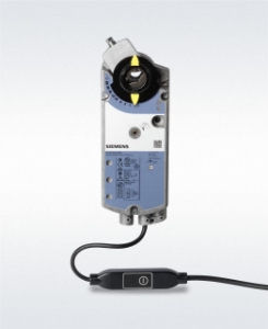 Picture of Siemens Luftklappen-Drehantriebe, 7 VA, Modbus RTU, 18 Nm, Federrücklauf 90/15 s, Art.Nr.: GCA161.1E/MO