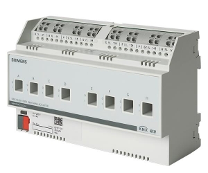 Picture of Siemens Schaltaktor 8 x AC 230 V, 6 AX, C-Last, Art.Nr.: 5WG1530-1DB51