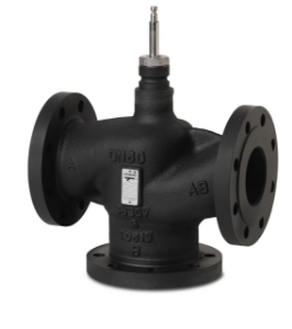 Picture of Siemens Dreiwegventil, PN40, DN 125, kvs 200, mit Flanschanschluss, Art.Nr.: VXF63.125-200