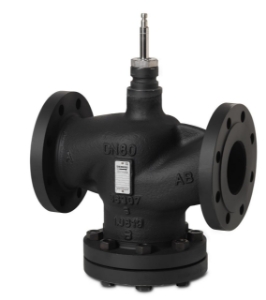 Picture of Siemens Durchgangsventil, PN40, DN 65, kvs 63,  mit Flanschanschluss, druckkompensiert, Art.Nr.: VVF63.65-63K