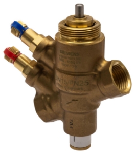 Picture of Siemens Kombiventil DN25,620-1800 l/h,IG,P/T, Art.Nr. : VQI46.25F1.8Q