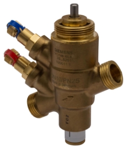Picture of Siemens Kombiventil DN25,620-1800 l/h,AG,P/T, Art.Nr. : VQP46.25F1.8Q