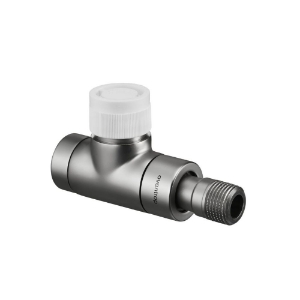 Picture of Oventrop - Thermostatventil "E" DN 15, PN 10, Durchgang, Edelstahl-Design, Art.Nr. : 1163182