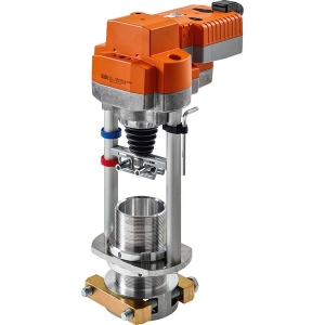 Picture of Belimo Hubantrieb mit Notstellfunktion (Retrofit) NC / NO, 2000 N, AC 24 V, 3-Punkt, 150 s, Hub 32 mm, IP54, Klemmen, Art.Nr. AVK24A-3-RE