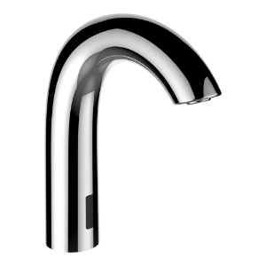Picture of Laufen Armaturen - Elektronische Waschtischarmatur mit Netzteil für Kalt- oder Mischwasser, mit IR-Sensoren, Ausladung 135 mm, Festauslauf , Art.Nr. : HF707154100000