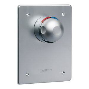 Picture of Laufen Armaturen - UP-Duschensteuerung mit mechanischem Mischer und Temperaturbegrenzung, Anschluss 1/2", chrom , Art.Nr. : HF770006100000