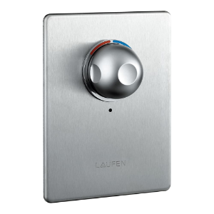 Picture of Laufen Armaturen - UP-Duschensteuerung mit mechanischem Mischer und Temperaturbegrenzung, Ausführung zur Ansteuerung durch Münzautomat oder externe elektronische Steuerung, Anschluss 1/2", Edelstahl , Art.Nr. : HF770007441000
