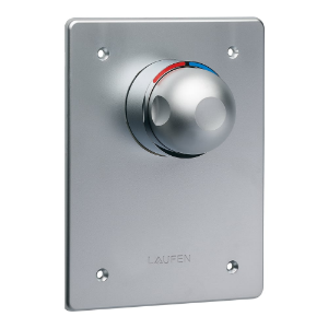 Picture of Laufen Armaturen - UP-Duschensteuerung mit mechanischem Mischer und Temperaturbegrenzung, Ausführung für Betoneinbau, Anschluss 1/2", chrom , Art.Nr. : HF770008100000