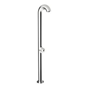 Bild von Laufen Armaturen - Standbrause mit Mischer und Temperaturbegrenzung, Höhe 1950 mm, Edelstahl , Art.Nr. : HF770628441195