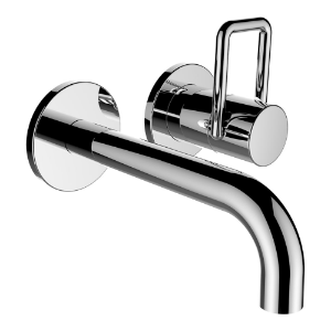 Picture of Laufen Armaturen - Wandmischer für Simibox 2-Point, Ausladung 220 mm, Festauslauf , Art.Nr. : HF985685100001
