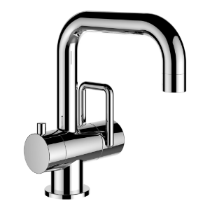 Picture of Laufen Armaturen - Waschtischmischer, Ausladung 150 mm, Schwenkauslauf, ohne Ablaufventil , Art.Nr. : HF988774100001