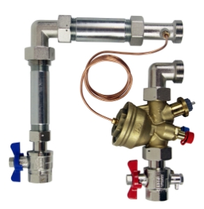 Picture of IMI Hydronic Engineering TA-Compact-DP Set DN 15 vertikal, Art.Nr.: 326040-10402