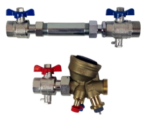 Picture of IMI Hydronic Engineering TA-Compact-P Set DN 25 horizontal, Art.Nr.: 326040-10601