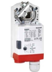 Picture of Honeywell —  Klappenstellantrieb N10, 24 V, 0-10 V, 3-Pkt. / 2-Pkt. mit 2 Hilfsschaltern, Art.Nr. : N10010-SW2