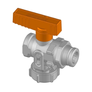 Picture of SIMPLEX SX Flügelgriff f. KFE-Kugelhahn, orange, Art.Nr. : F10101