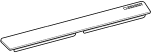 Picture of Geberit CleanLine Abdeckung für CleanLine50 schwarzchrom, Art.Nr. :245.637.QC.1