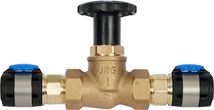 Picture of GF-JRG LegioStop Geradsitzventil FlowFit Rotguss d20mm PN16, 1 ST, Art.Nr. : 5364.020