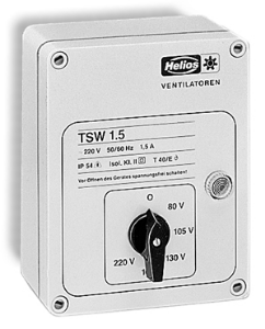 Picture of Helios Trafo-Drehzahlregler 5-stufig 230V/50Hz, 1.5A Art. Nr.: TSW1.5