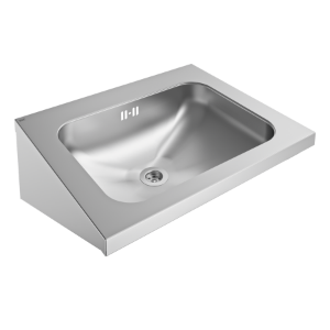 Picture of KWC ANIMA WT500A Waschtisch Beckenposition:mittig, Becken: Höhe:141 mm, Oberflächenbehandlung des Beckens:seidenmatt, Art.Nr. : 203.0000.154