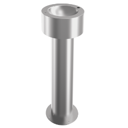 Picture of KWC ANIMA ANMX32L Standtrinkbrunnen Flaschenfüller:optional, Becken: Höhe:62 mm, Becken: Tiefe:235 mm, Art.Nr. : 213.0651.857