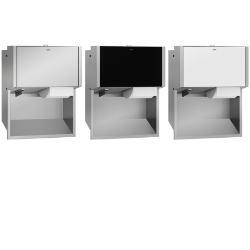 Picture of KWC EXOS. EXOS676EX WC-Doppelrollenhalter Maximale Tiefe/Durchmesser Verbrauchsmaterial:120 mm, Maximale Breite Verbrauchsmaterial:100 mm, Füllmenge:2, Art.Nr. : 2030034642