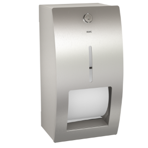 Picture of KWC STRATOS STRX672 WC-Rollenhalter Maximale Tiefe/Durchmesser Verbrauchsmaterial:120 mm, Maximale Breite Verbrauchsmaterial:100 mm, Füllmenge:2, Art.Nr. : 2000057399