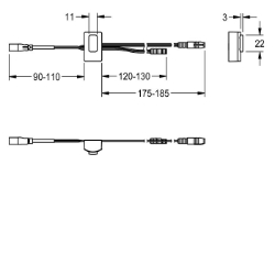 Picture of KWC ASLM9001 Sensor, ID 81/00001 Füllmenge:1, Mengeneinheit:Stück, Art.Nr. : 2030041485