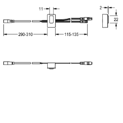 Picture of KWC ASLM2001 Sensor, ID 81/00001 Füllmenge:1, Mengeneinheit:Stück, Art.Nr. : 2030041484