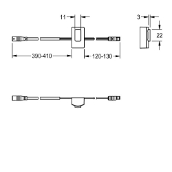 Picture of KWC ASET1001 Sensor, ID 02/00001 Füllmenge:1, Mengeneinheit:Stück, Art.Nr. : 2030041449
