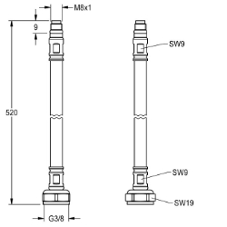 Picture of KWC ASXX1006 Schlauch , Art.Nr. : 2030041313