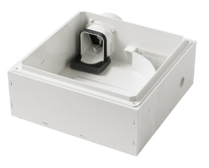 Picture of Limodor - Ventilatorgehäuse Limodor M aus Kunststoff, Typ: MHB‑G, Anschluss: Stutzen hinten, Art.Nr. :12100