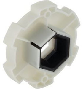 Picture of Geberit - Wandscheibenhalterungen GEBERIT für Geberit Mapress Übergangswinkel 90°, H 1.3 cm, H cm: 1.3, Art.Nr. : 90282