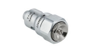 Picture of Geberit - Abpressstopfen GEBERIT FlowFit/PushFit Stahl, mehrfach verwendbar, verzinkt, O-Ring aus NBR schwarz, Entlüftungsschraube, Art.Nr. :649.940.26.1