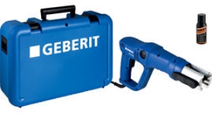 Picture of Geberit - Pressgeräte EFP 203 [2] GEBERIT MEPLA / MAPRESS, Geberit Kompatibilität [2], Kopf drehbar, Nennkraft 32 kN, Schutzart IP 30, Schutzklasse II, Kabellänge 5 m, Art.Nr. :691.113.P3.1